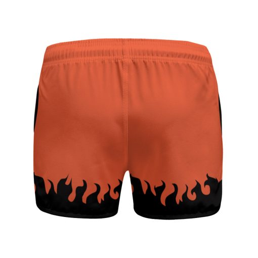 9Heritages 3D Naruto Hokage Uzumaki Custom Women Shorts