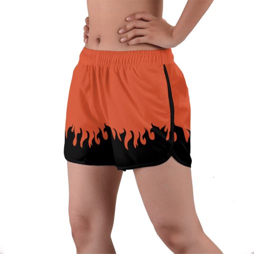 9Heritages 3D Naruto Hokage Uzumaki Custom Women Shorts