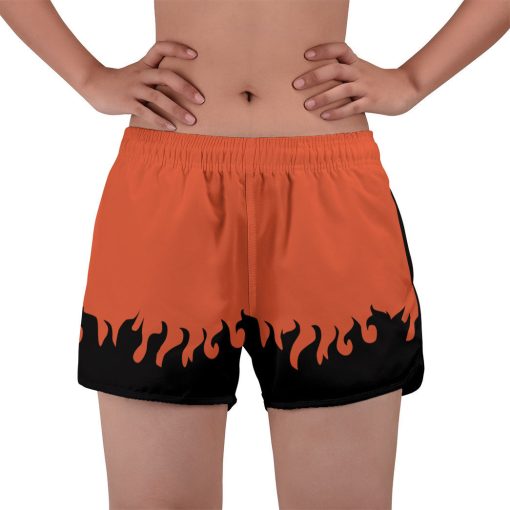 9Heritages 3D Naruto Hokage Uzumaki Custom Women Shorts