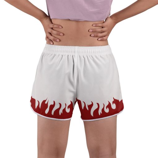 9Heritages 3D Naruto Hokage 7th Custom Women Shorts