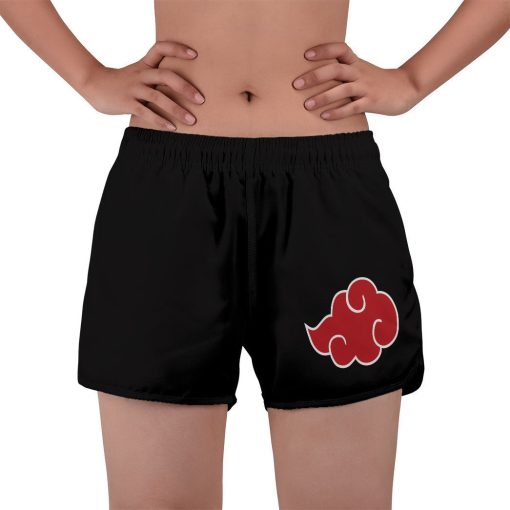 9Heritages 3D Naruto Hokage Akatsuki Custom Women Shorts