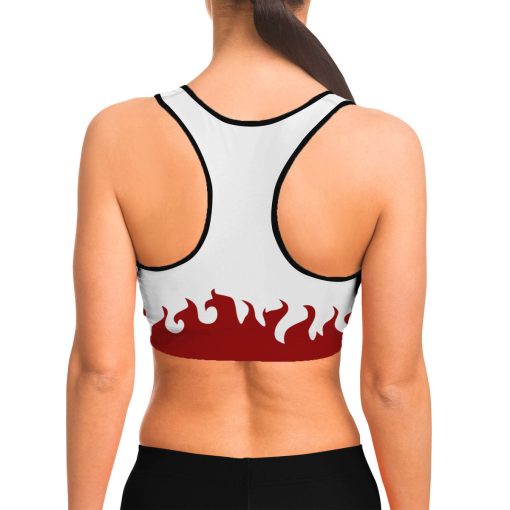 9Heritages 3D Naruto Hokage 7th Custom Sport Bra