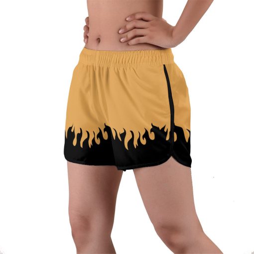 9Heritages 3D Naruto Yellow Custom Women Shorts