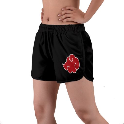 9Heritages 3D Naruto Hokage Akatsuki Custom Women Shorts