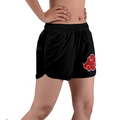 9Heritages 3D Naruto Hokage Akatsuki Custom Women Shorts