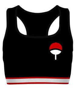 9Heritages 3D Naruto Uchia Custom Sport Bra