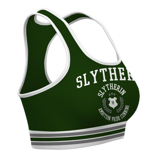 9Heritages 3D H.P Slytherin Custom Sport Bra