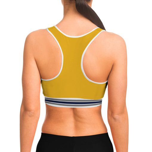 9Heritages 3D H.P Hufflepuff Custom Sport Bra