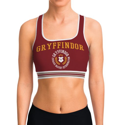 9Heritages 3D H.P Gryffindor Custom Sport Bra