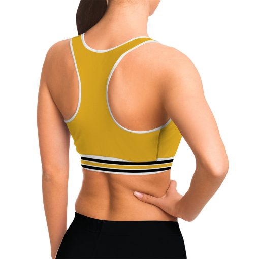 9Heritages 3D H.P Hufflepuff Custom Sport Bra