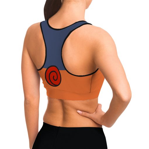 9Heritages 3D Uzumaki Naruto Custom Sport Bra