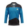 Into Darkness Blue T-shirt Hoodie Sweatpants Apparel Hockey Jersey