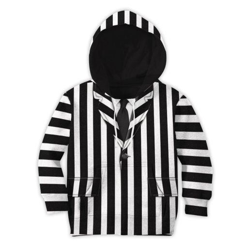 9Heritages 3D Beetlejuice Halloween Cosplay Custom Kid Hoodie Tshirt Apparel