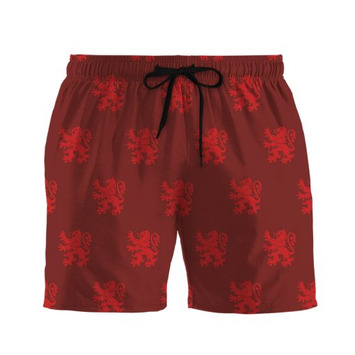 9Heritages 3D H.P Gryffind House Custom Men Short