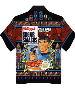 Sugar Smacks ST Mission271 Stained Glass Hawaiian Shirt T-Shirt
