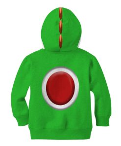 9Heritages 3D Yoshi Costume Custom Kid Hoodie