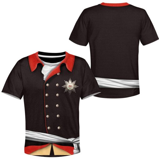 9Heritages 3D Kid Full-Print Frederick The Great Apparel