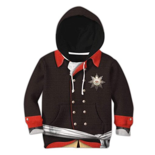 9Heritages 3D Kid Full-Print Frederick The Great Apparel