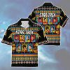 The Original Series Character Squares Stained Glass Hawaiian Shirt T-Shirt