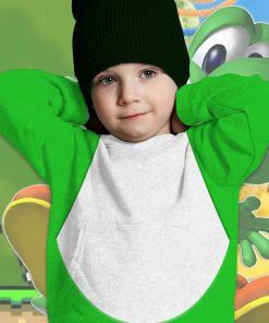 9Heritages 3D Yoshi Costume Custom Kid Hoodie