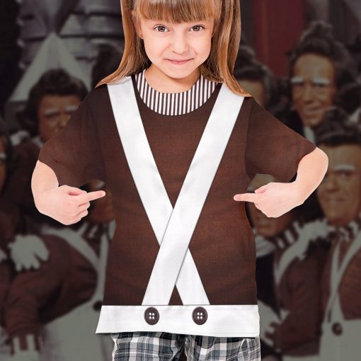 9Heritages 3D Willy Wonka Oompa Loompa Custom Kid Tshirt Hoodie Apparel