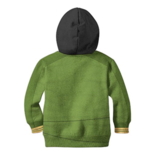 Captain Pike Green Costume Cosplay Kid Hoodie Sweatshirt T-Shirt