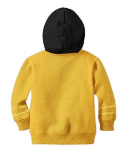The Original Series Yellow Uniform Costume Cosplay Kid Hoodie Sweatshirt T-Shirt
