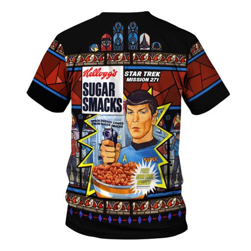 Sugar Smacks ST Mission271 Stained Glass Hawaiian Shirt T-Shirt