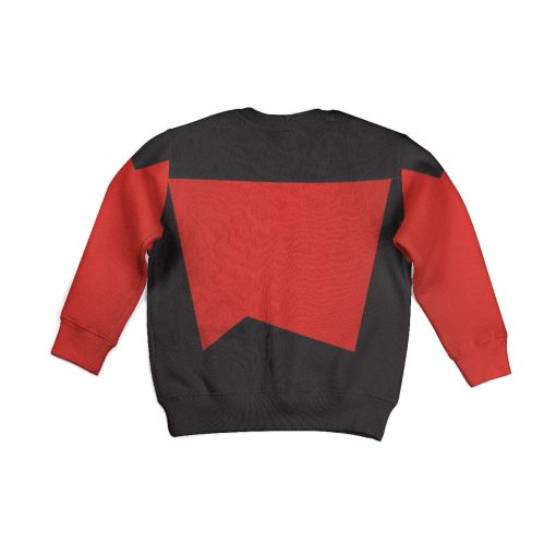 The Next Generation Red Uniform Costume Cosplay Kid Hoodie Sweatshirt T-Shirt