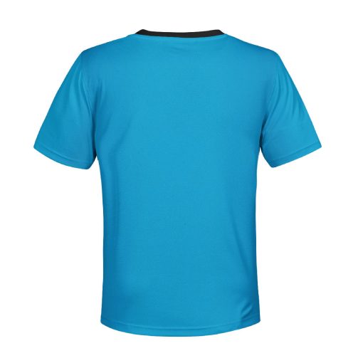 The Original Series Blue Uniform Costume Cosplay Kid Hoodie Sweatshirt T-Shirt
