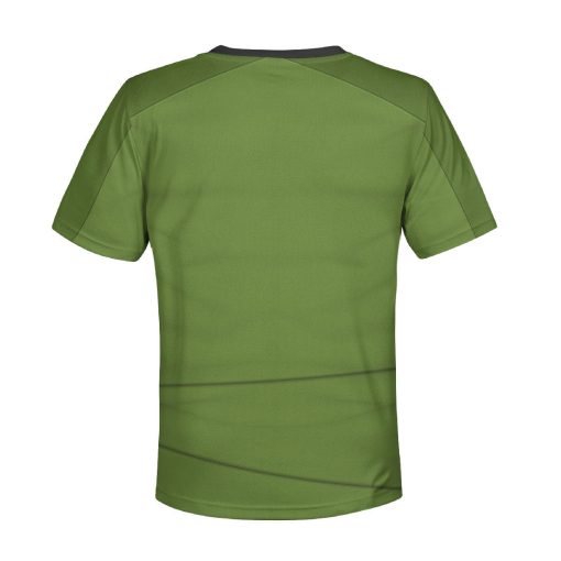 Captain Pike Green Costume Cosplay Kid Hoodie Sweatshirt T-Shirt