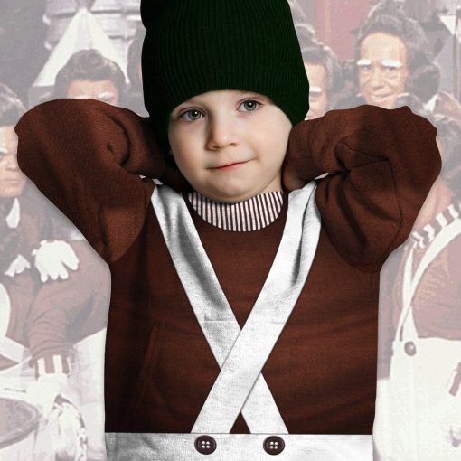 9Heritages 3D Willy Wonka Oompa Loompa Custom Kid Tshirt Hoodie Apparel