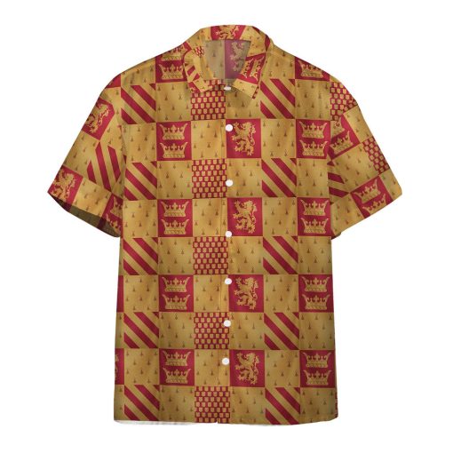 9Heritages 3D H.P Gryffindor House Custom Hawaii Shirt