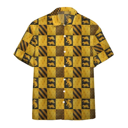 9Heritages 3D H.P Hufflepuff House Custom Hawaii Shirt