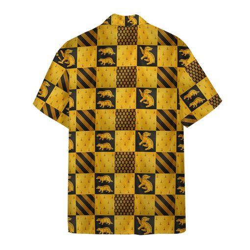 9Heritages 3D H.P Hufflepuff House Custom Hawaii Shirt