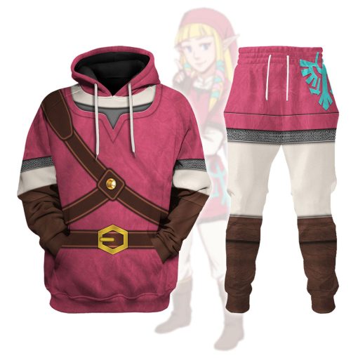 Princess Zelda Skyward Sword Hoodie Sweatshirt T-shirt Sweatpants Cosplay