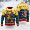 The Original Series Retro Character Squares Christmas Sweater