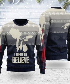 I Want To Believe Christmas Sweater