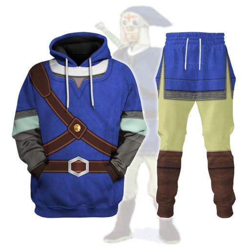 Knights of Skyloft Blue Hoodie Sweatshirt T-shirt Sweatpants Cosplay