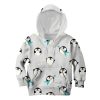 9Heritages Chubby Penguin Playing Music Custom Hoodies T-shirt Apparel