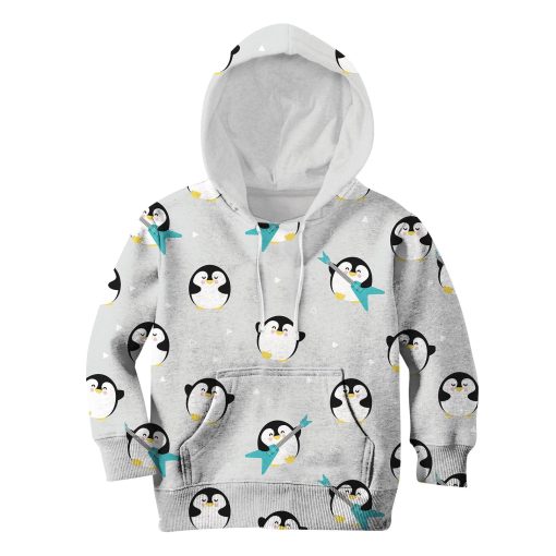 9Heritages Chubby Penguin Playing Music Custom Hoodies T-shirt Apparel