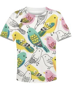 9Heritages CUTE BIRDS Kid Custom Hoodies T-shirt Apparel