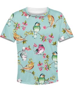 9Heritages CUTE BIRDS Kid Custom Hoodies T-shirt Apparel