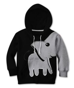 9Heritages Cute Elephant Custom Hoodies T-shirt Apparel
