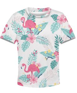 9Heritages CUTE Flamingo Kid Custom Hoodies T-shirt Apparel