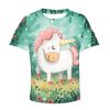 9Heritages CUTE UNICORN Kid Custom Hoodies T-shirt Apparel