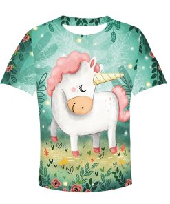 9Heritages CUTE UNICORN Kid Custom Hoodies T-shirt Apparel