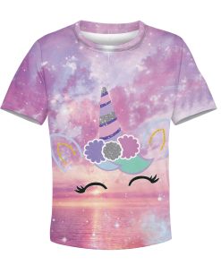 9Heritages CUTE UNICORN Kid Custom Hoodies T-shirt Apparel