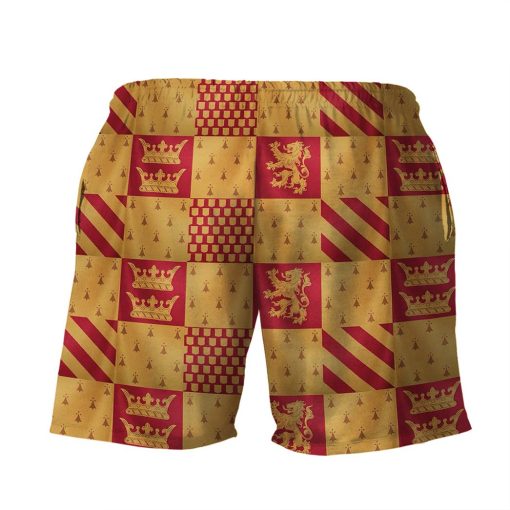 9Heritages 3D H.P Gryffindor House Custom Hawaii Shirt