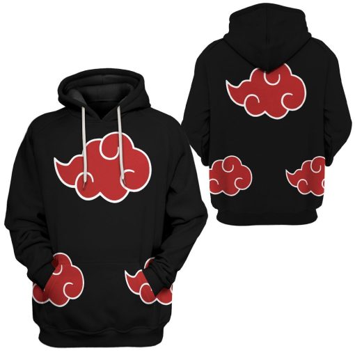 9Heritages 3D Akatsuki Custom Hoodie Apparel